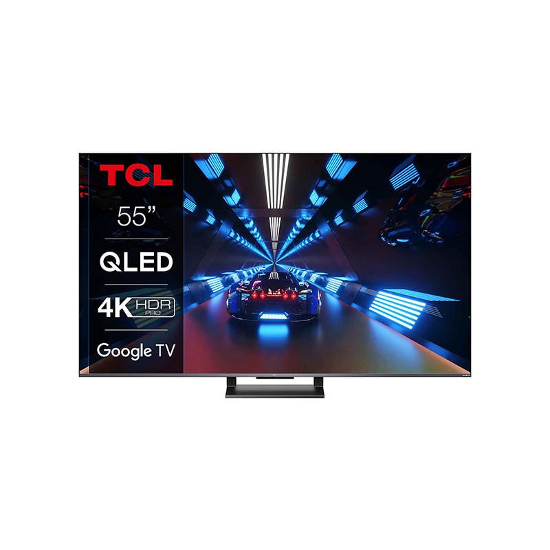 TCL 55 inch Smart TV QLED 4K UHD Google TV 55C735